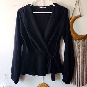 Black dressy top